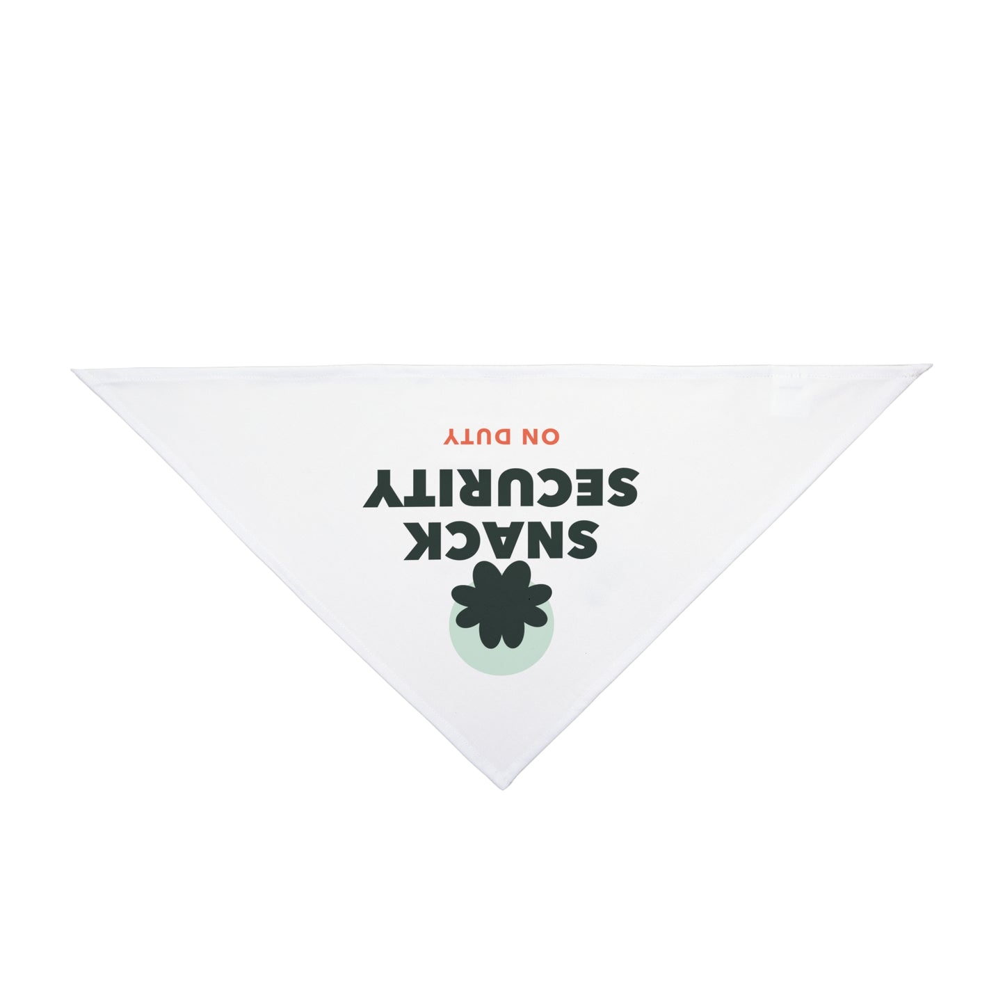 Custom Pet Bandana - Snack Security