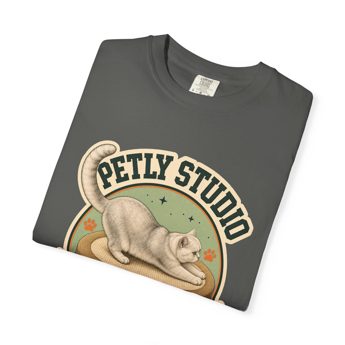 Petty Studio “Chief Scratch Officer” T-shirt — Vintage Cat Graphic Tee