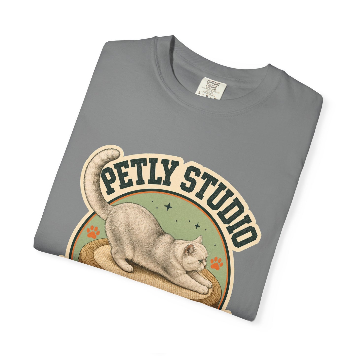 Petty Studio “Chief Scratch Officer” T-shirt — Vintage Cat Graphic Tee