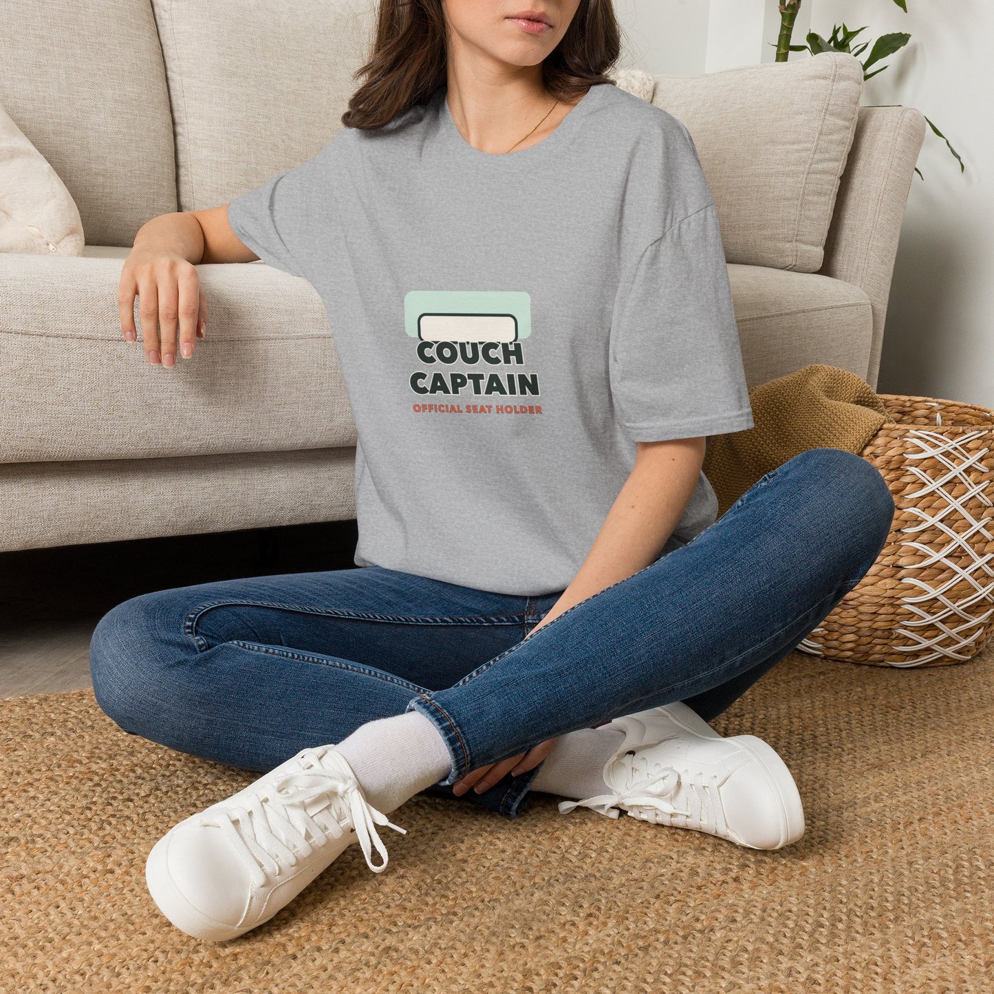 Couch Captain Unisex Tee - US Fulfilled
