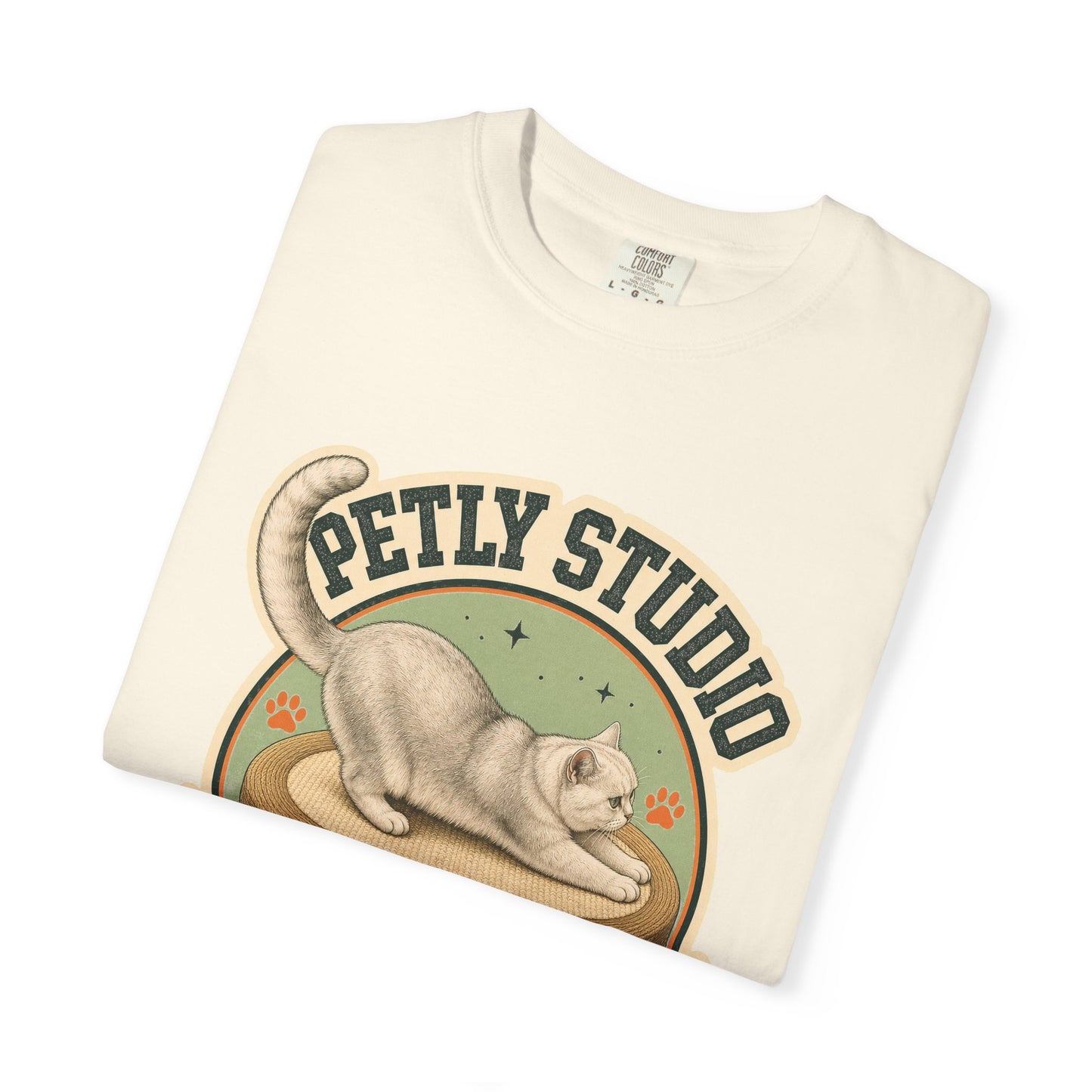 Petty Studio “Chief Scratch Officer” T-shirt — Vintage Cat Graphic Tee