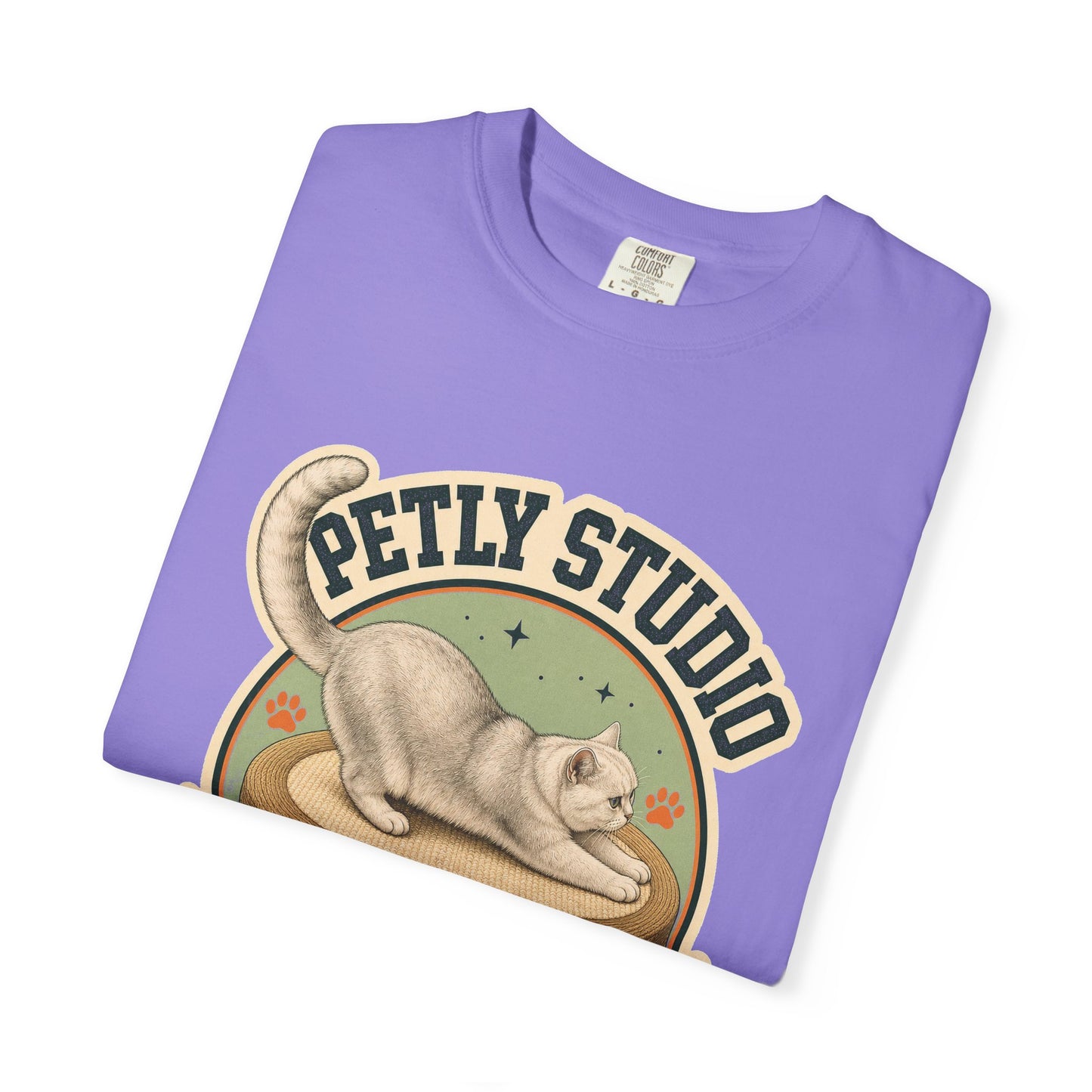 Petty Studio “Chief Scratch Officer” T-shirt — Vintage Cat Graphic Tee