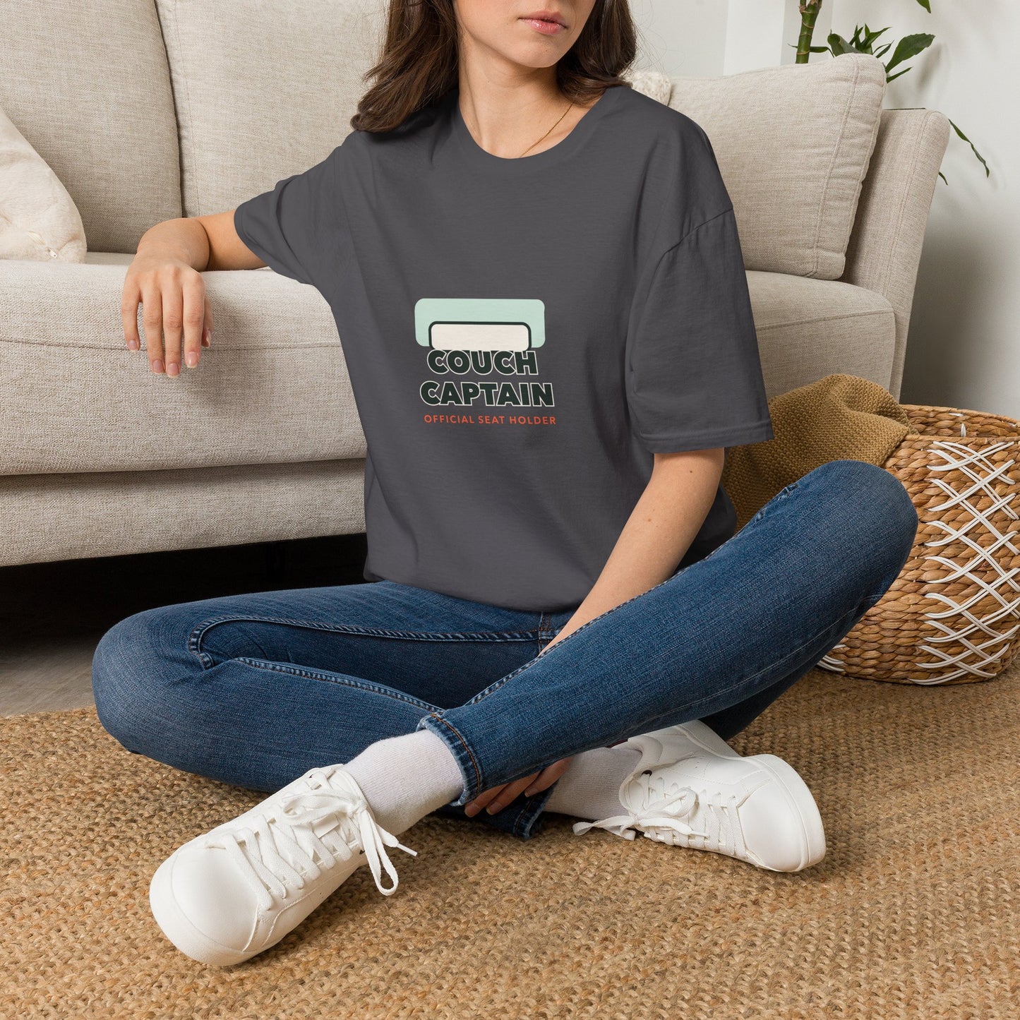 Couch Captain Unisex Tee - US Fulfilled