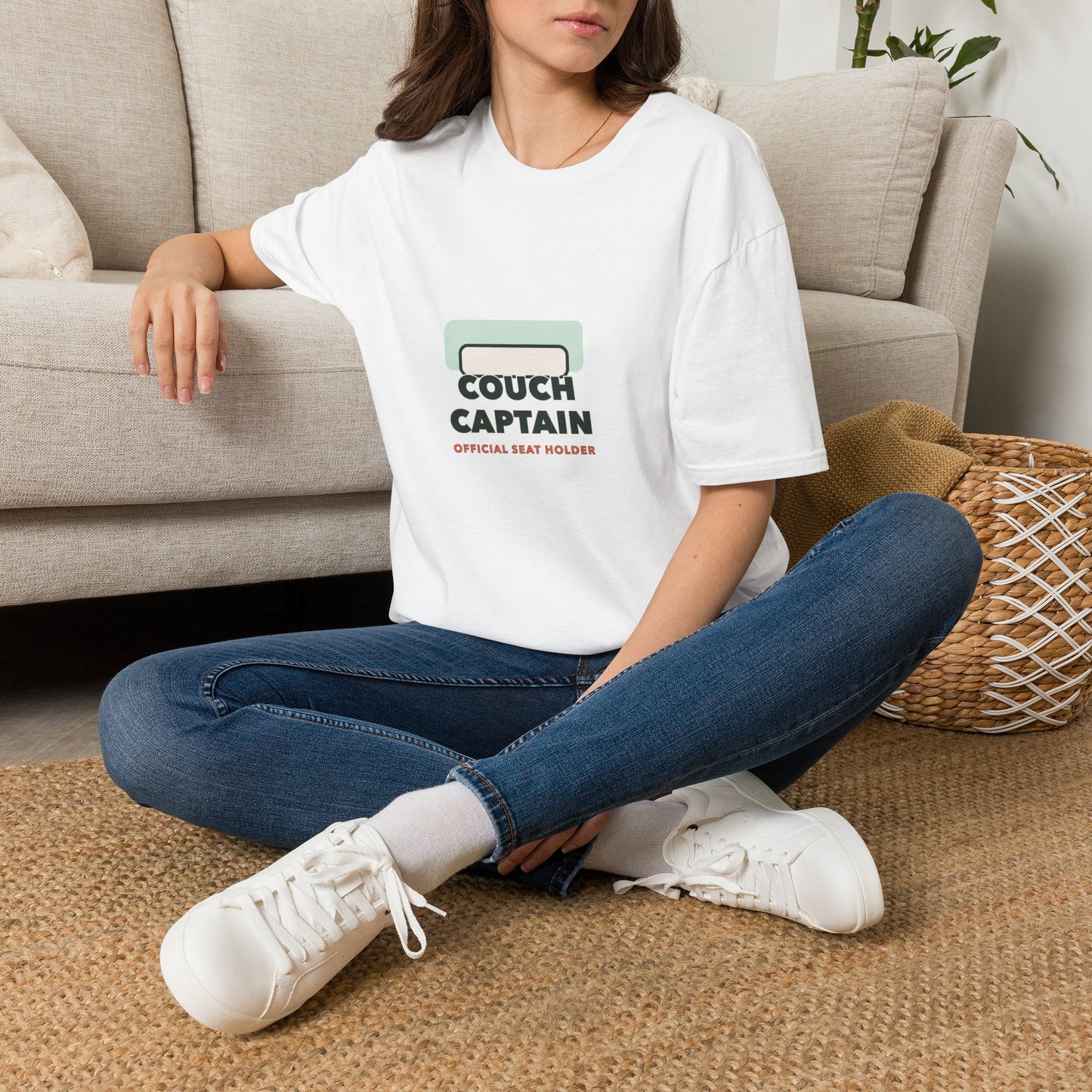 Couch Captain Unisex Tee - US Fulfilled