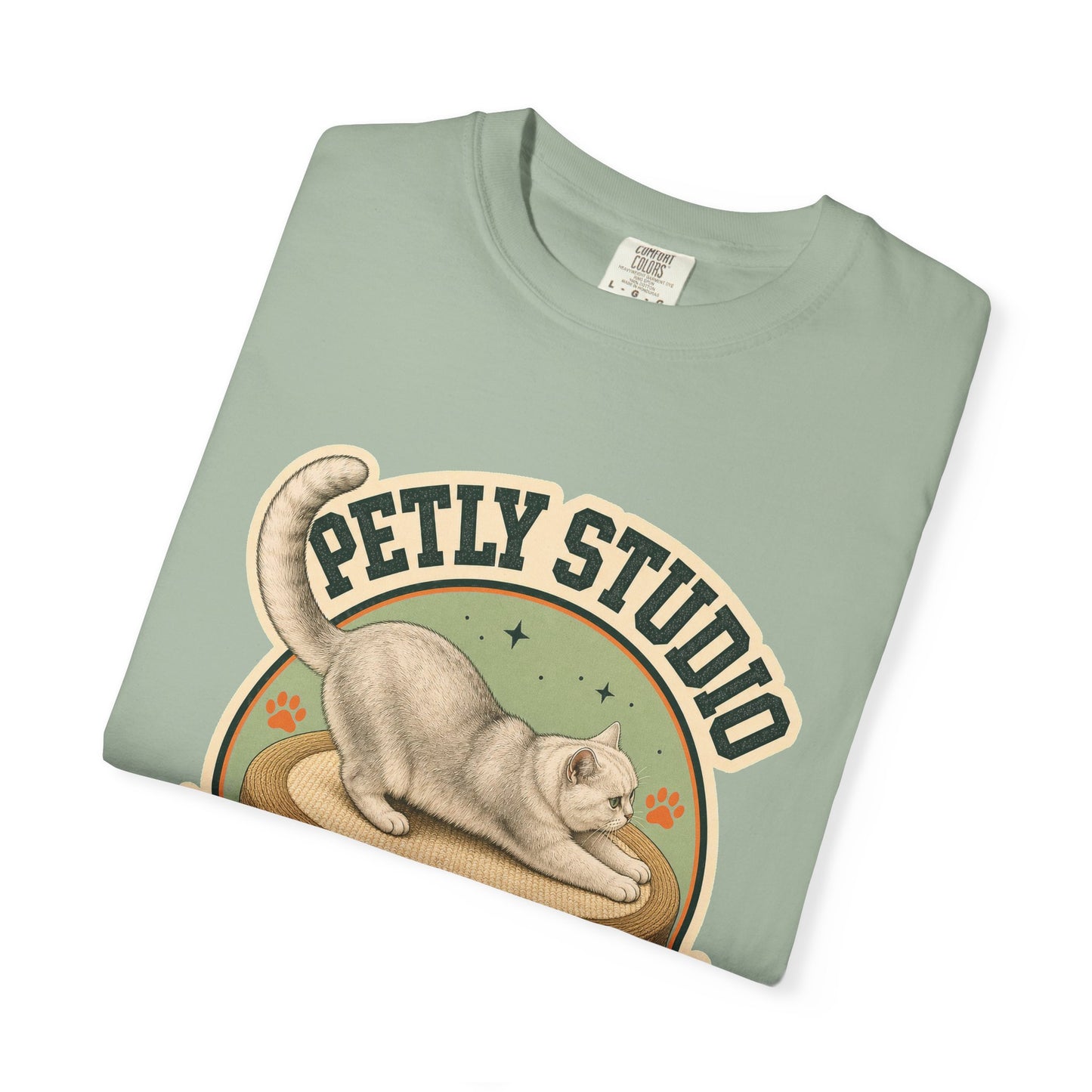 Petty Studio “Chief Scratch Officer” T-shirt — Vintage Cat Graphic Tee