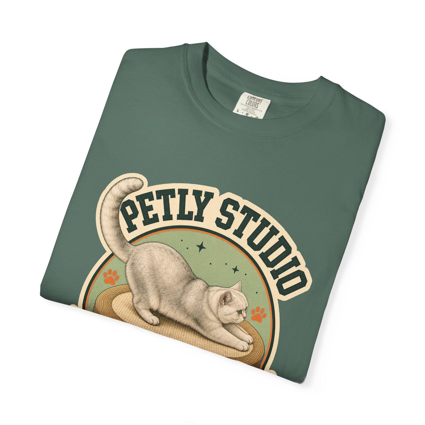 Petty Studio “Chief Scratch Officer” T-shirt — Vintage Cat Graphic Tee