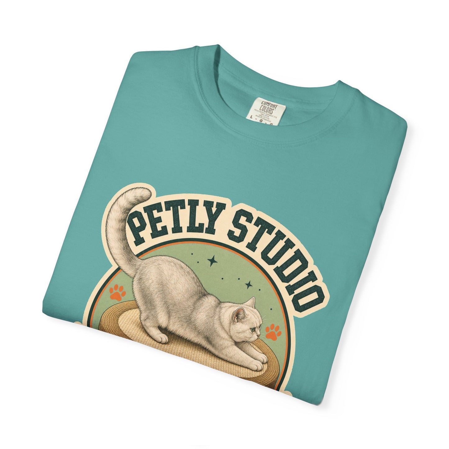 Petty Studio “Chief Scratch Officer” T-shirt — Vintage Cat Graphic Tee