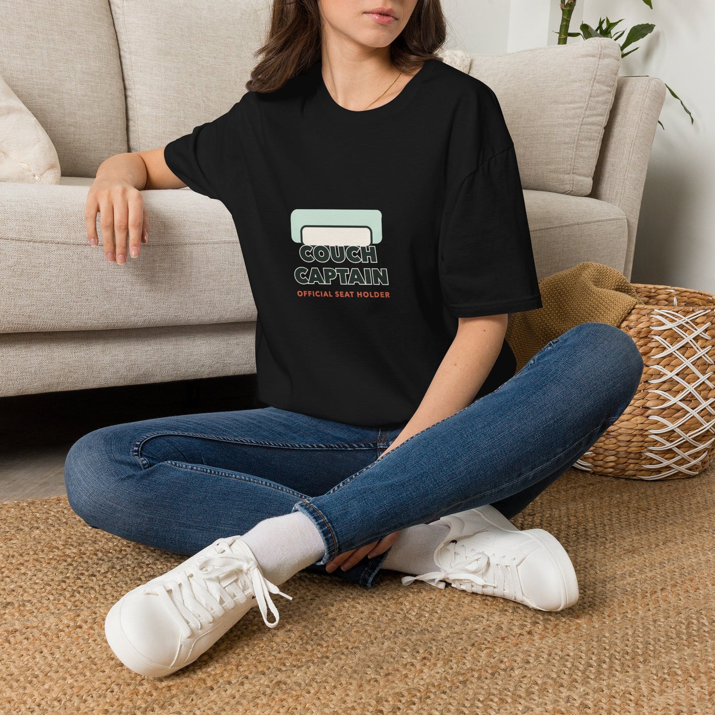Couch Captain Unisex Tee - US Fulfilled