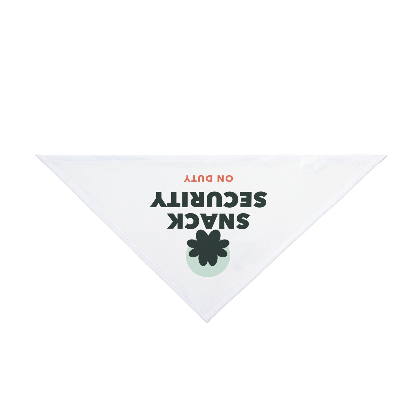 Custom Pet Bandana - Snack Security
